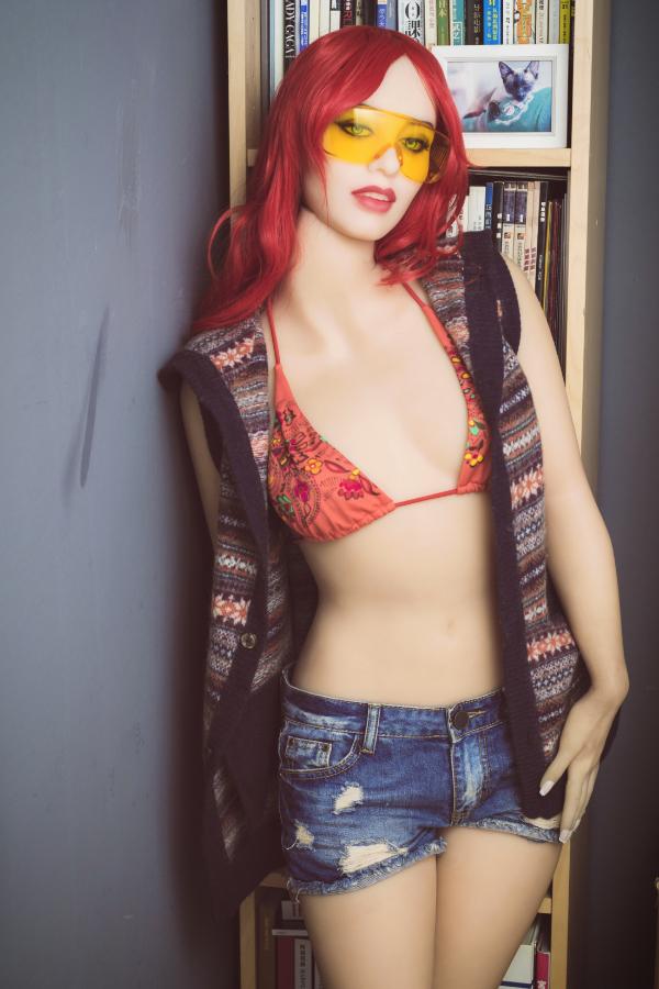 162cm (5ft3') B-Cup Redhead Petite Sexdoll - Emilie