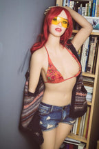 162cm (5ft3') B-Cup Redhead Petite Sexdoll - Emilie