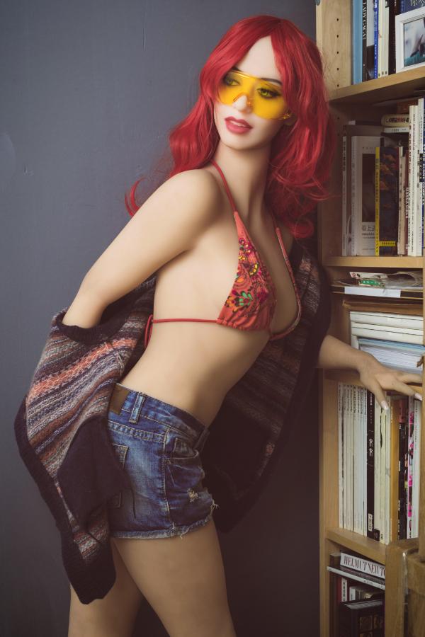 162cm (5ft3') B-Cup Redhead Petite Sexdoll - Emilie