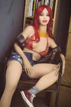162cm (5ft3') B-Cup Redhead Petite Sexdoll - Emilie