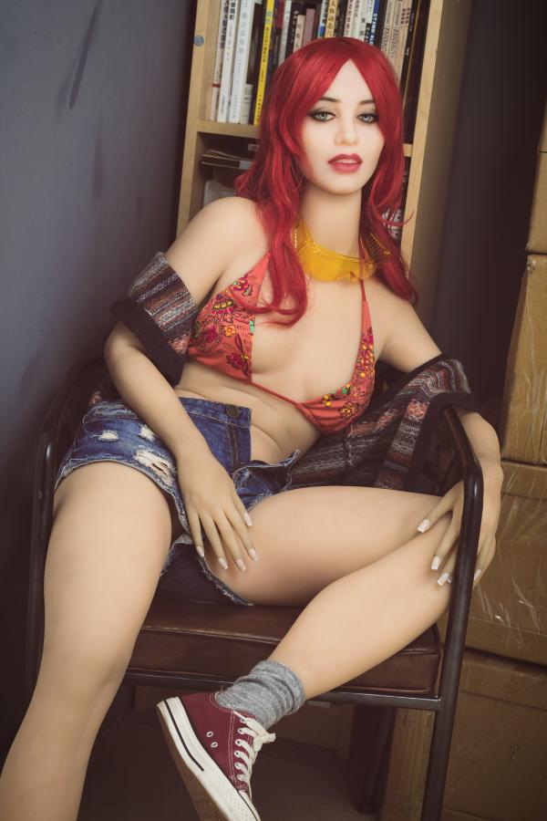 162cm (5ft3') B-Cup Redhead Petite Sexdoll - Emilie