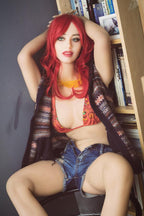 162cm (5ft3') B-Cup Redhead Petite Sexdoll - Emilie
