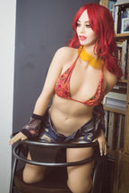 162cm (5ft3') B-Cup Redhead Petite Sexdoll - Emilie