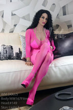 167cm (5ft 5") Fitness Body Full Size Sex Doll with Killer Abs - Carlee