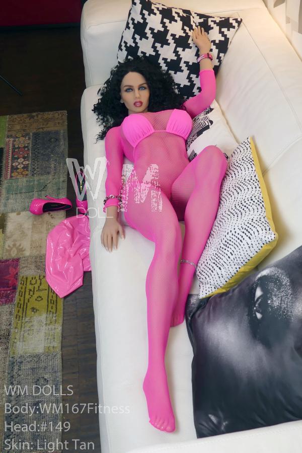 167cm (5ft 5") Fitness Body Full Size Sex Doll with Killer Abs - Carlee