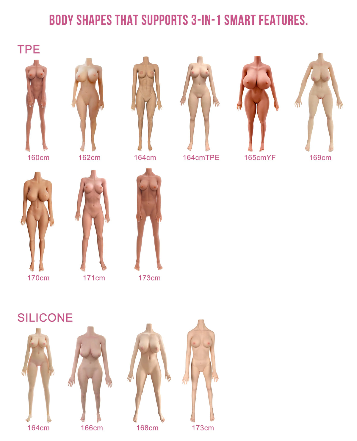 Three-In-One Function by SY Sex Dolls
