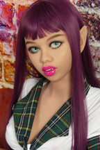 157cm (5ft 2") B-Cup Petite Brunette Elf Real Sex Doll - Autumn