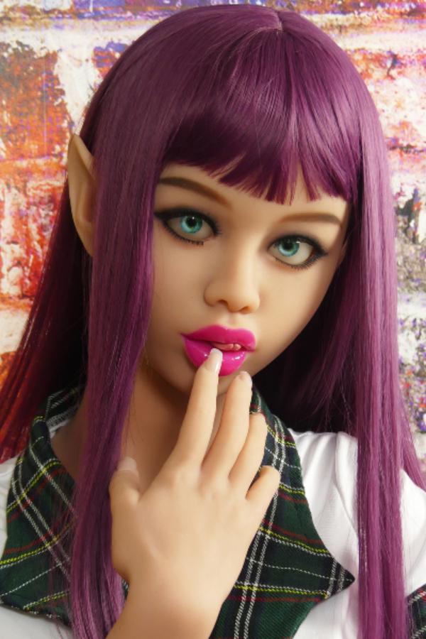 157cm (5ft 2") B-Cup Petite Brunette Elf Real Sex Doll - Autumn