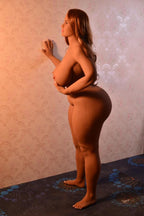 157cm (5ft2') Super Fat Thick Butt BBW TPE Sex Doll - Serenity