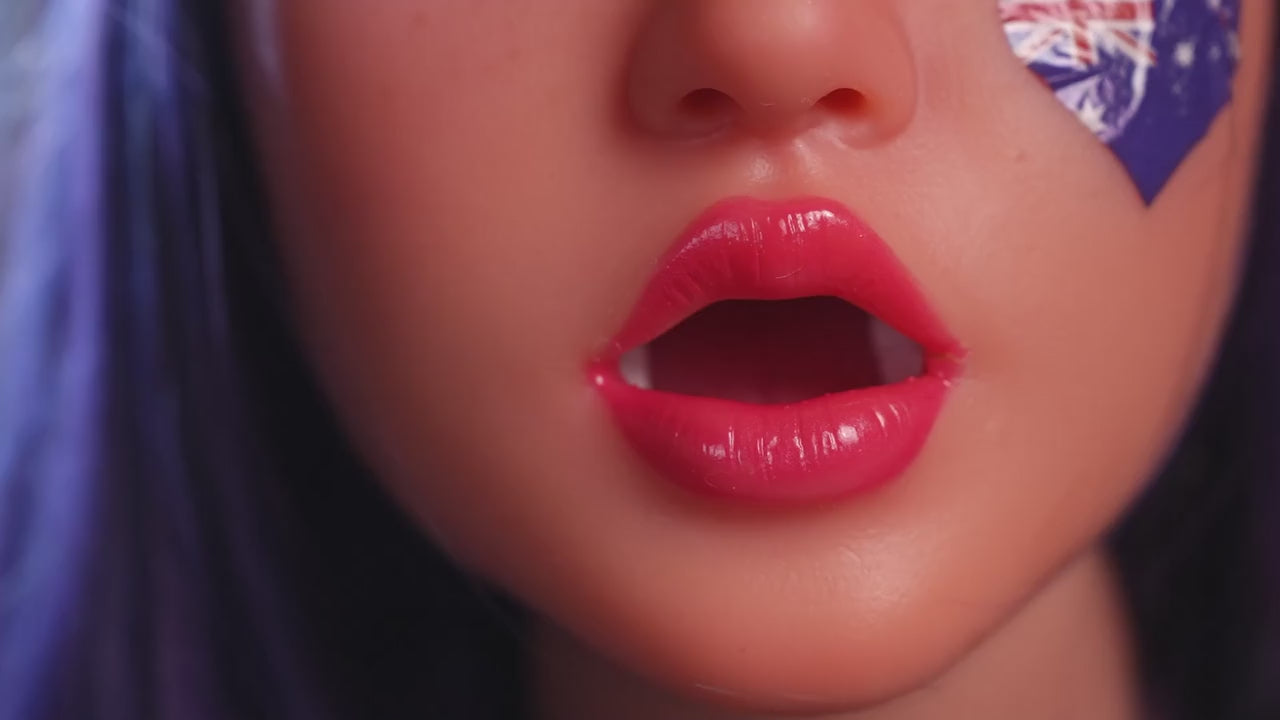 152cm C-Cup Premium Hybrid Life Size Sex Doll movable jaw head