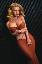 With Clothes 162cm F-Cup Professional Hybrid Blonde Sex Doll - Expert Crafted